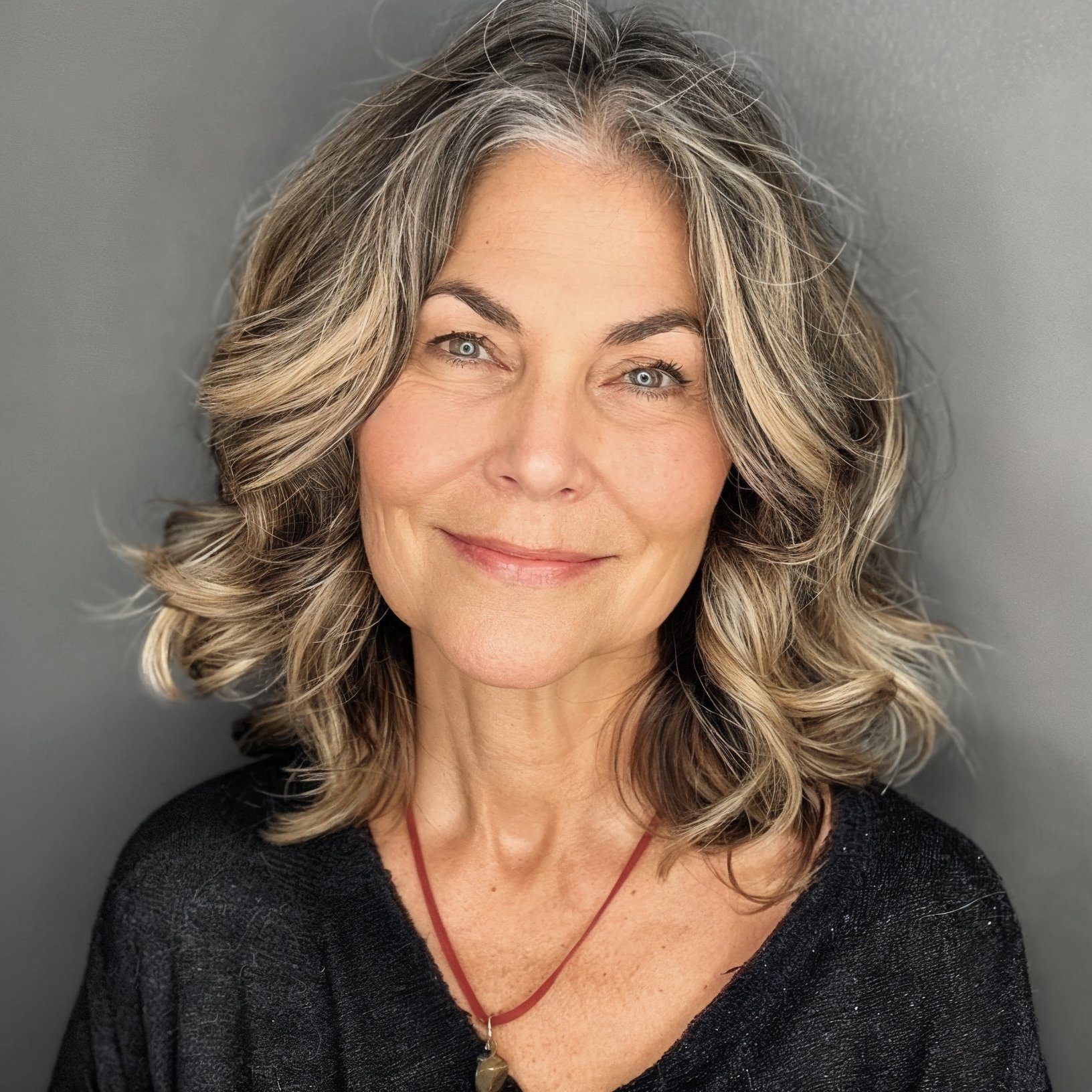 magnific GhhM6NVJk31LYSBNzoKI Textured Lob with Subtle Balayage