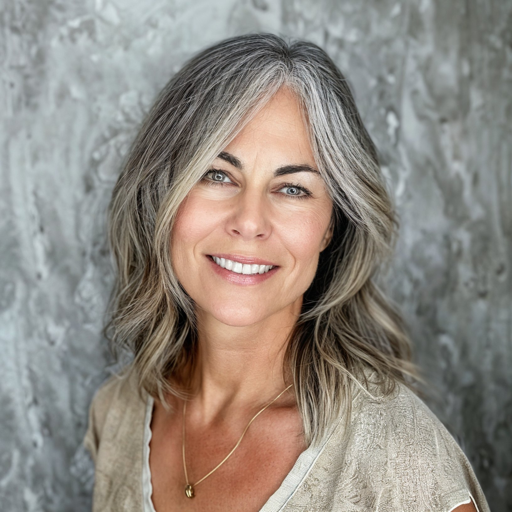 magnific MxiBiXCnhNLbDdivOQEt Lob with Subtle Balayage and Soft Highlights