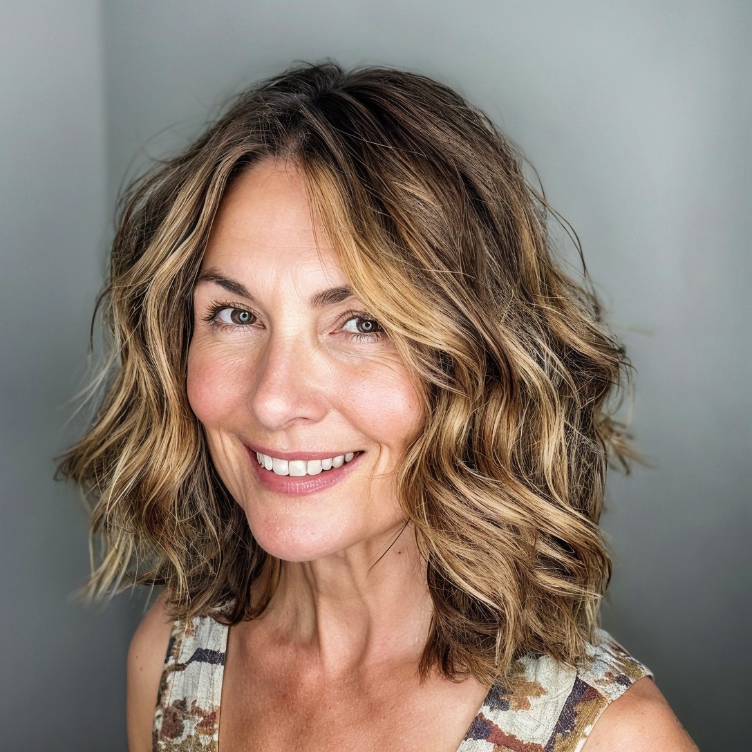 magnific OlTfxZSTM8i7zuj18cbj Messy Bob with Textured Waves