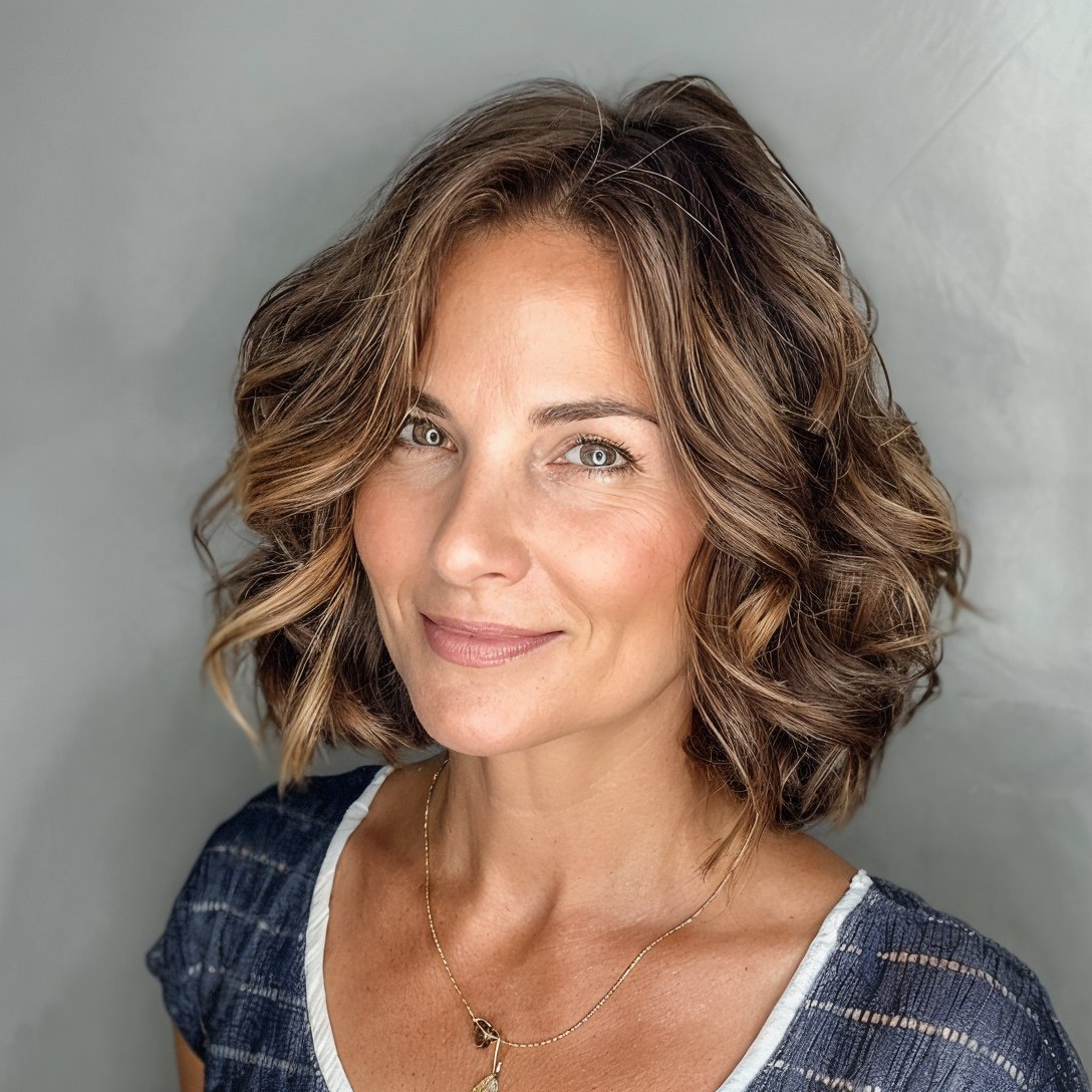 magnific dnXmZw5l4e57U2A6uWf8 Wavy Bob with Flipped Out Ends