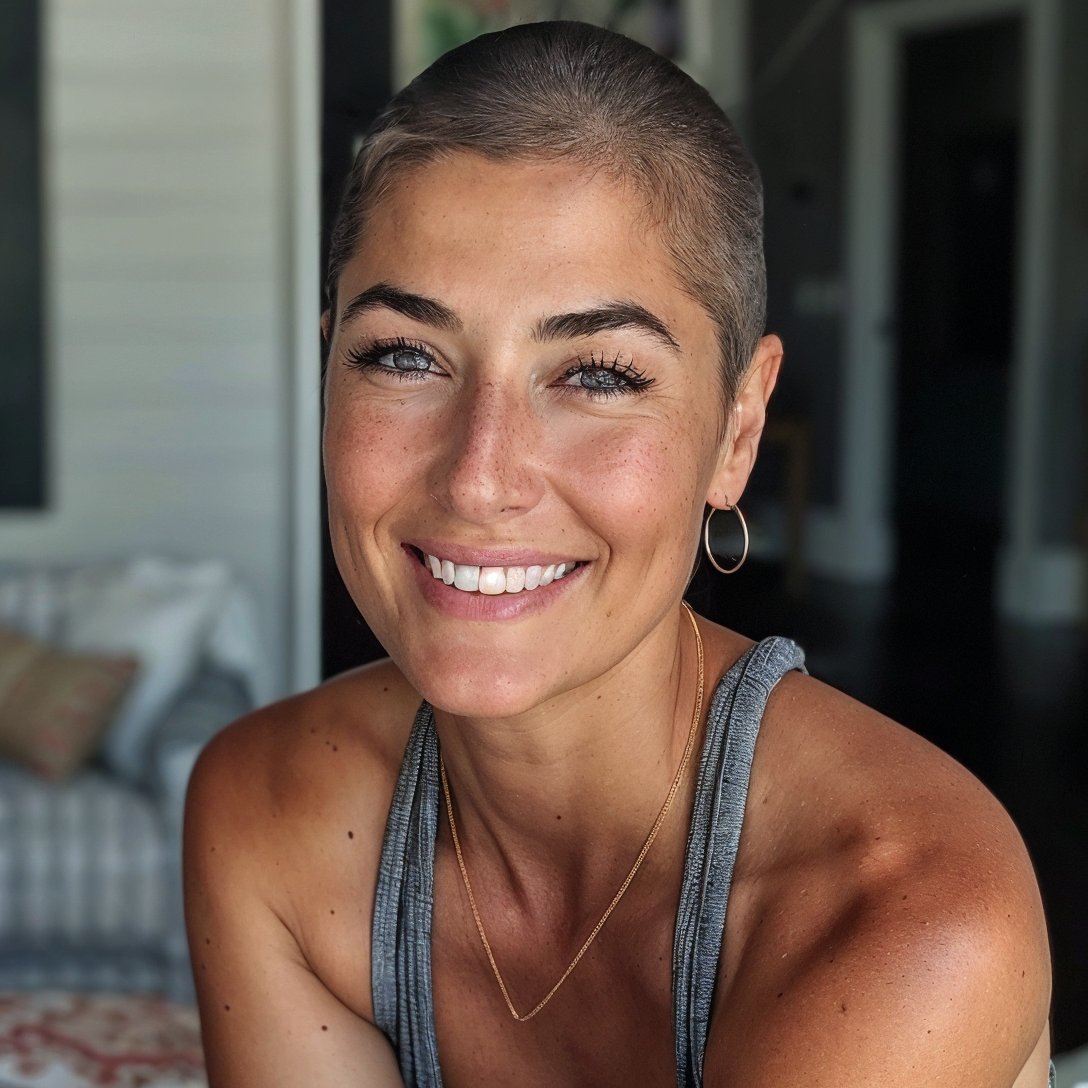 magnific fgBOIoZq5jjXbo3SCXC7 Buzz Cut for Women with Oval Faces