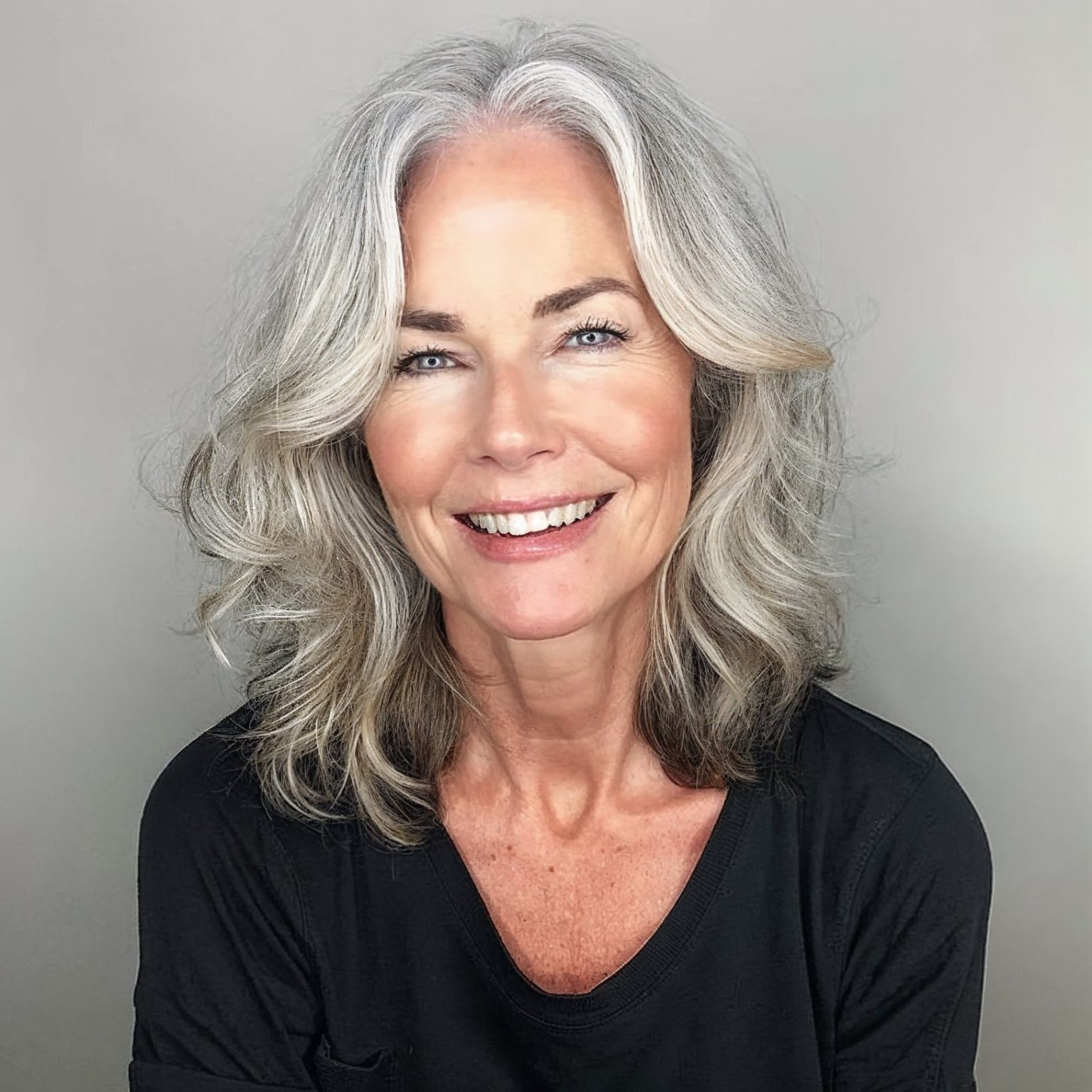 35 Medium-Length Hairstyles For Women Over 70 For A Brand New Hair Era