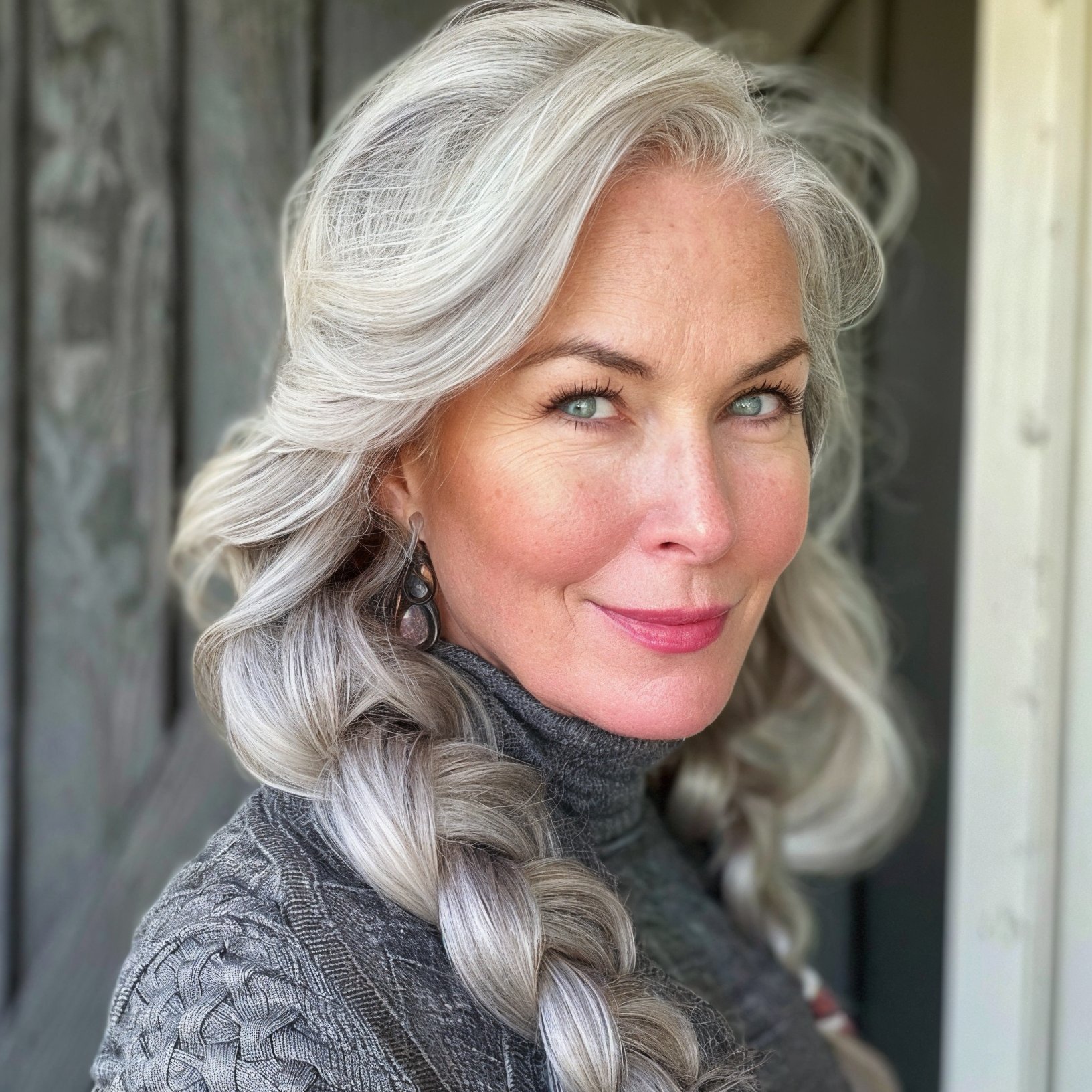 magnific mqtWwSBG1pAr5bDBQPVe Side Swept Braid with Voluminous Crown