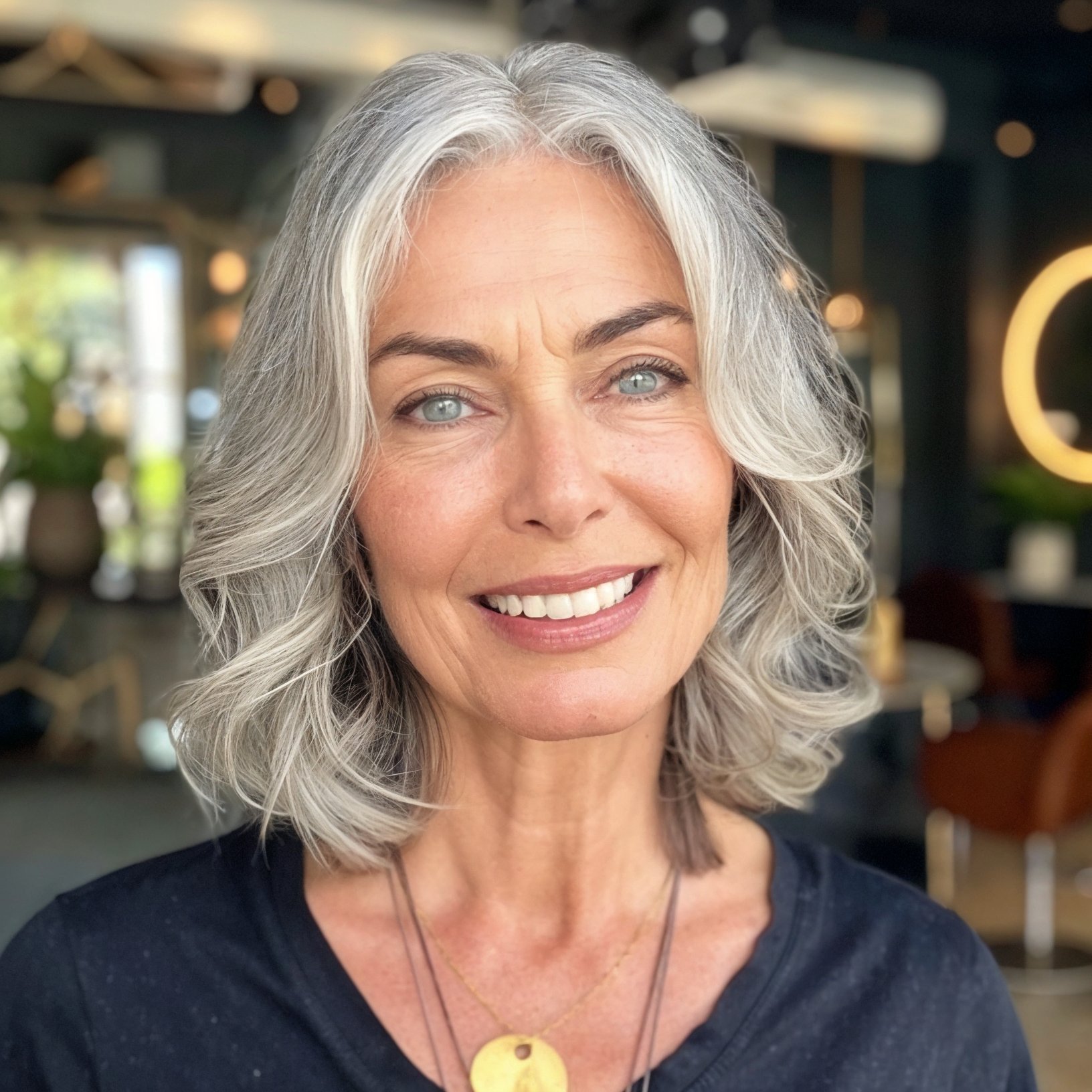 magnific nuK4vThp8Mqhi86leZxq Chin Length Bob with Natural Waves