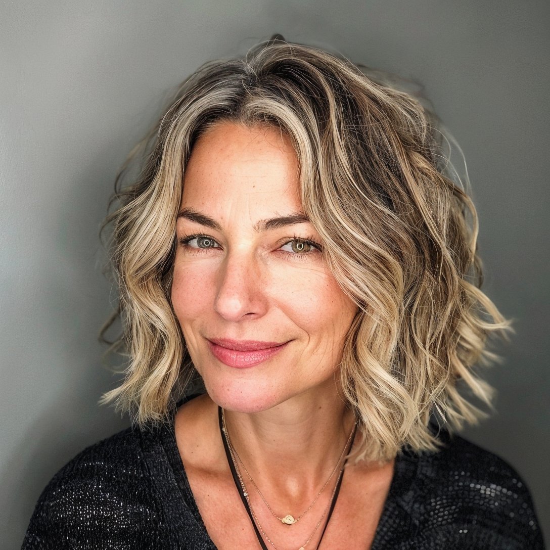 magnific r4Czk6zow02CLhZuNGIF Textured Bob with Effortless Waves