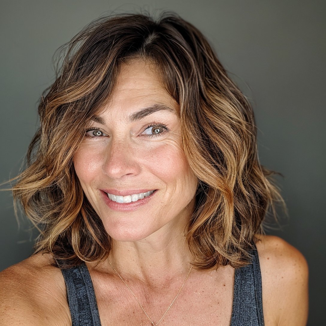 magnific sjN2R79Szw8SpMRG4TGS Wavy Lob with a Side Swept Fringe