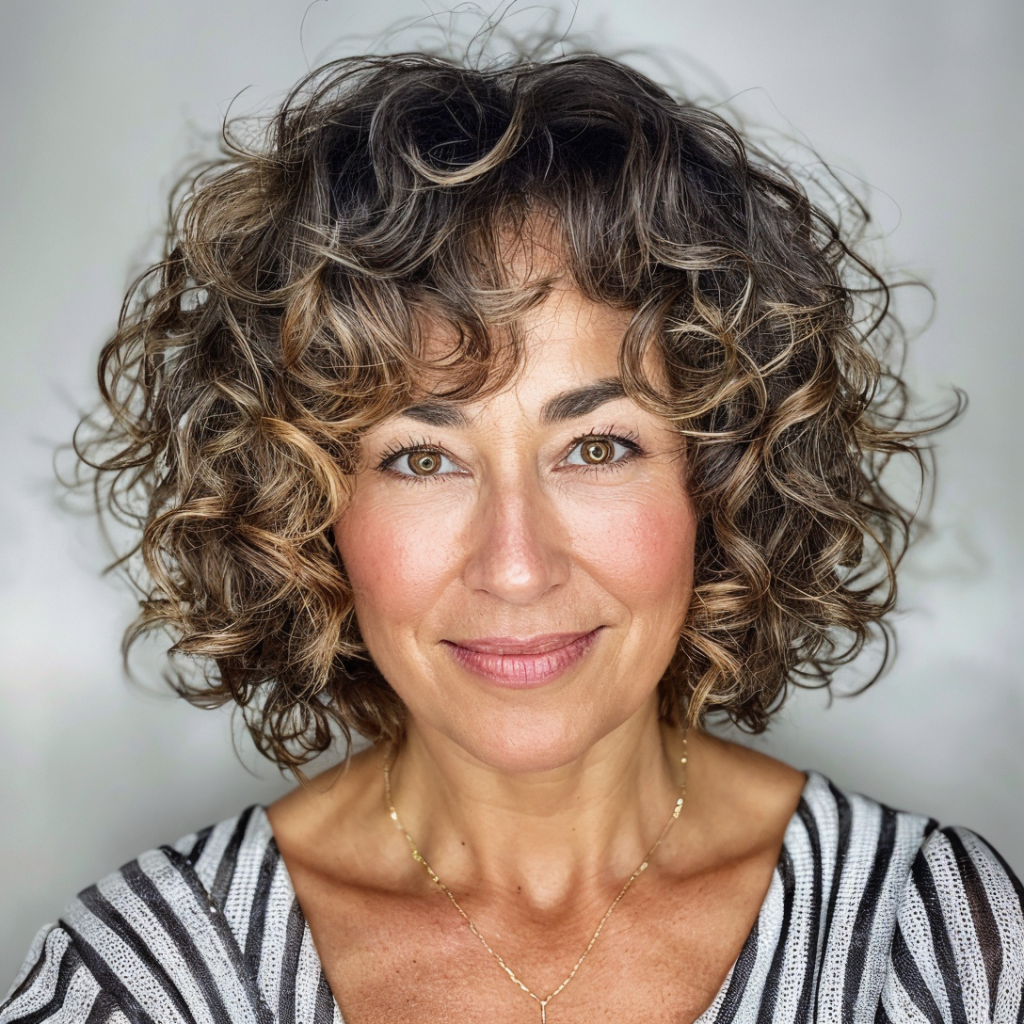 37 Curly Bob Hairstyles That Older Women Are Going Crazy Over Right Now