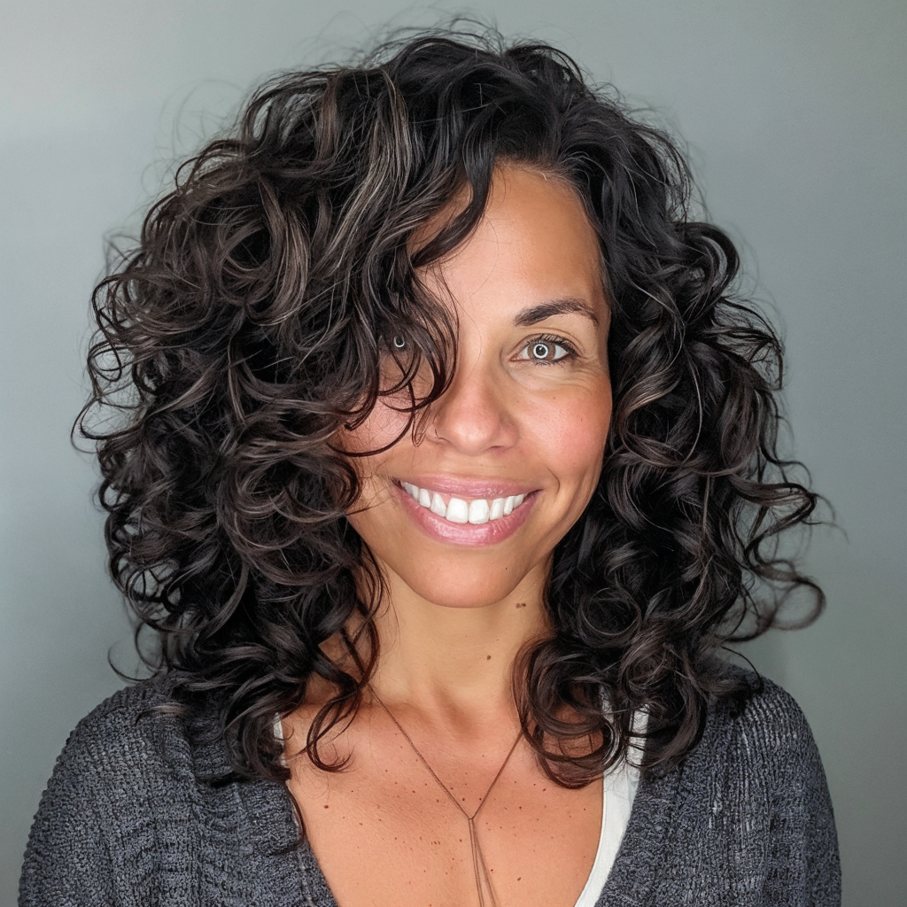 83 Stunning Shoulder-Length Hairstyles For Curly Hair