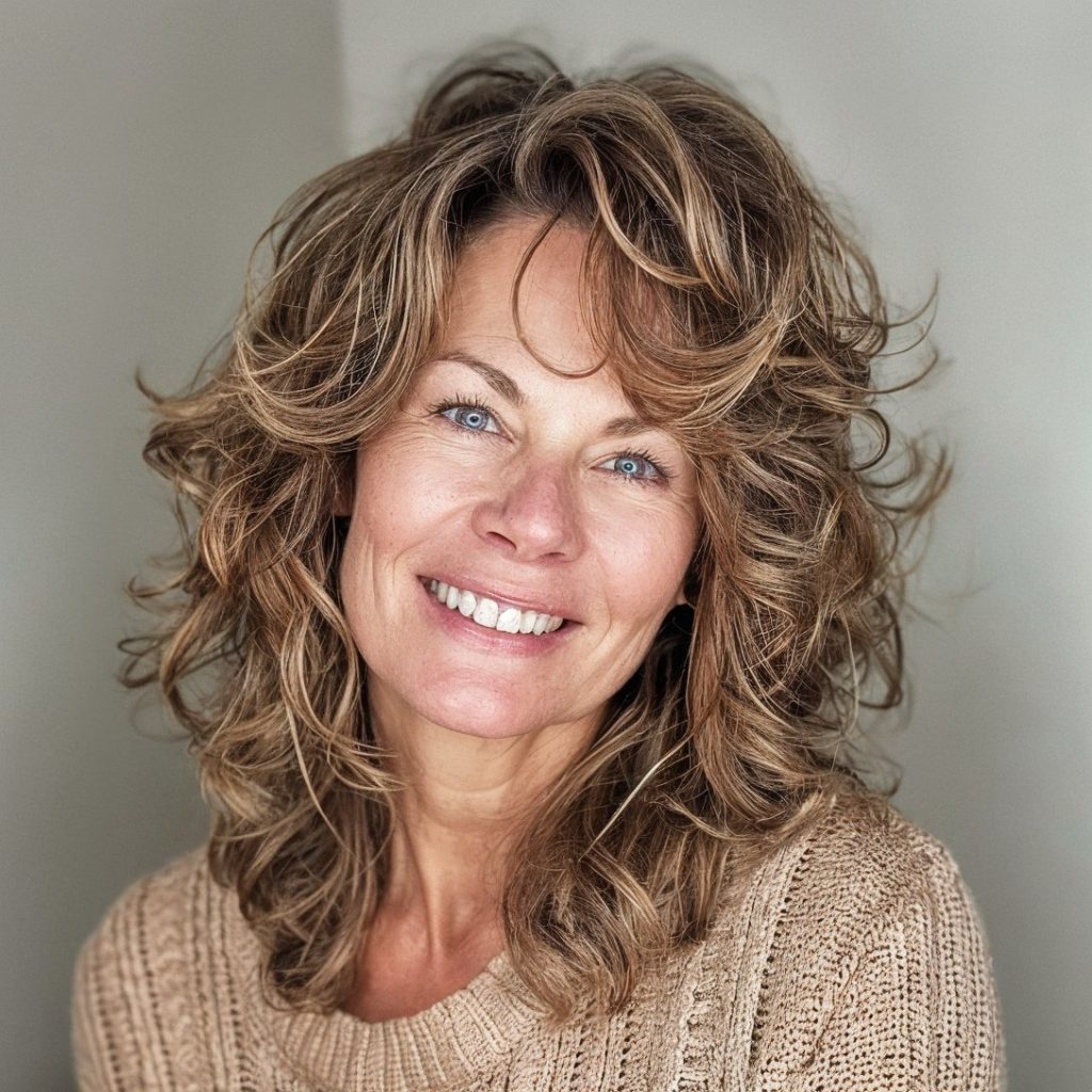 Show Hair Razoring Women Over 50 Are Raving About These 50 Vibrant Shaggy Hairstyles
