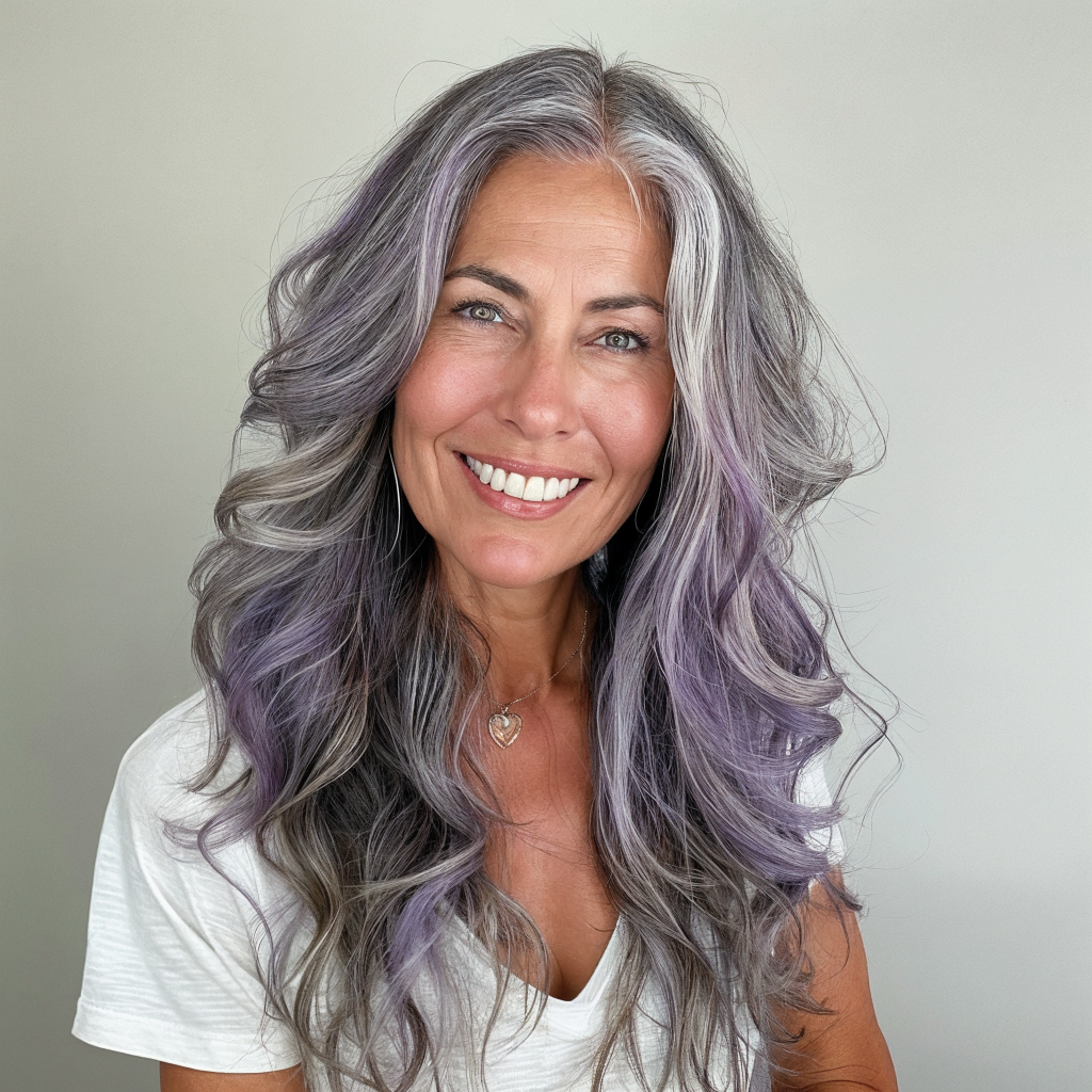 40 Ways to Blend Grays Into Dark Hair