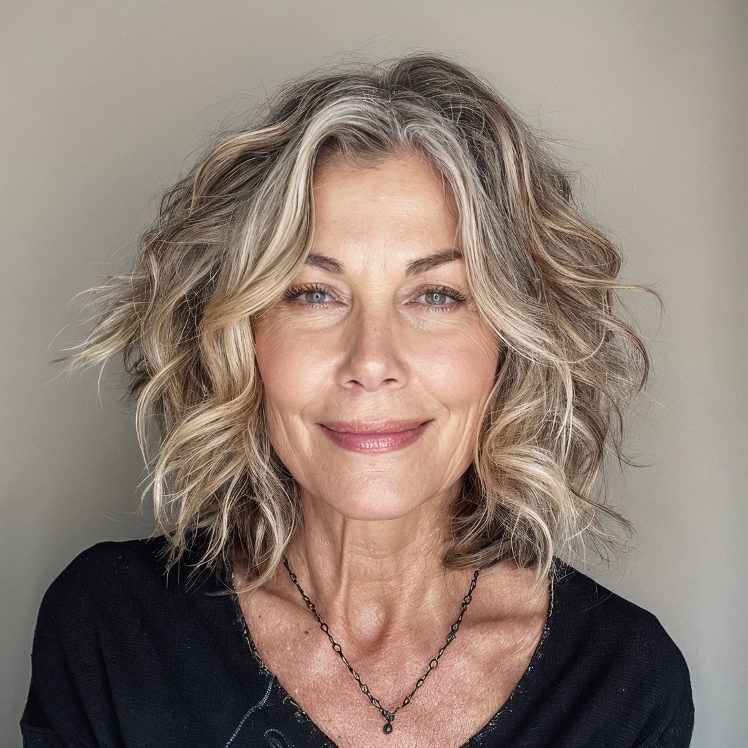 magnific rGh8H3lfzJ5AMZ4tP6O2 Messy Razor Cut Lob with Beachy Waves