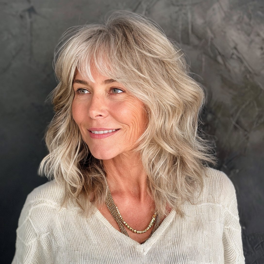 magnific scIlhcjzNSc8DeHHUikM Shaggy Razor Cut Lob with Textured Ends