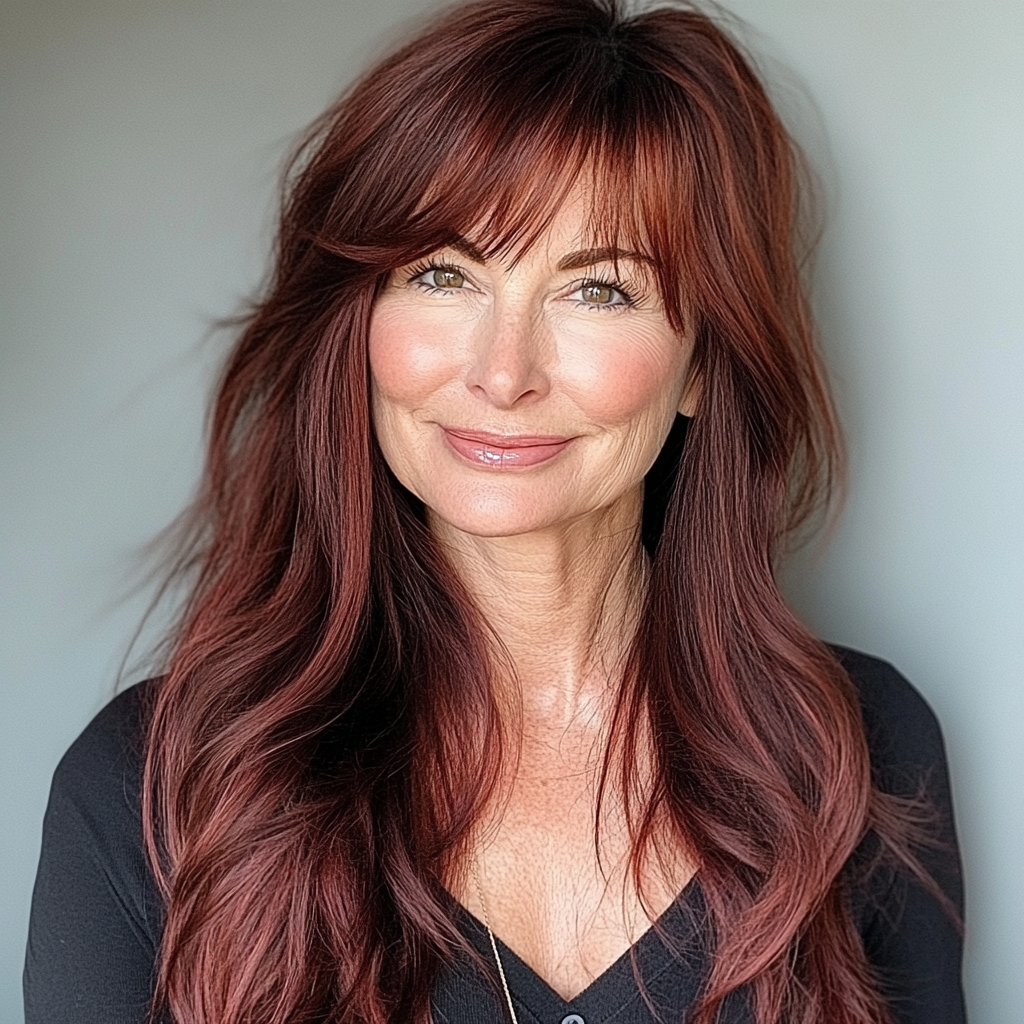 capecod8999 A pretty 45 year old woman with Mahogany Red Long 13c2fa4d 8dcf 4026 a477 072b6e9c006c 1