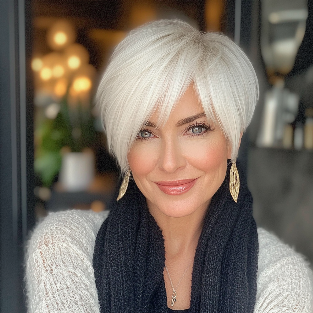 capecod8999 A pretty 50 year old woman with Sleek White Pixie 655733f3 f2d5 4919 ae94 cd1c2e39c82a 2