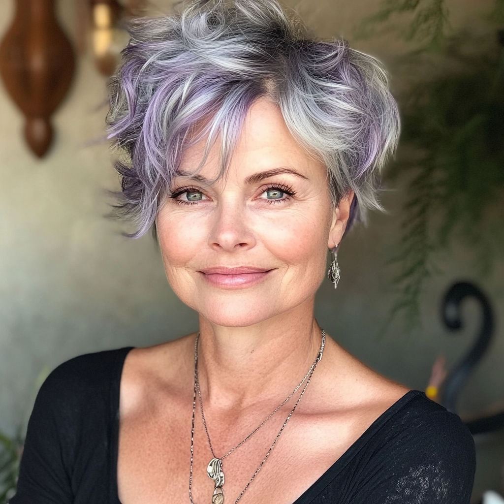 capecod8999 A pretty 50 year old woman with Wavy Silver Pixie 463f7816 c76b 4197 ae1a 7876104f3fd2 3