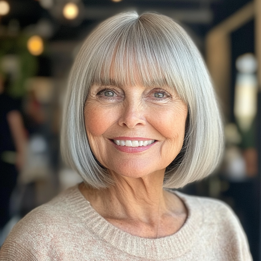 capecod8999 A pretty 70 year old woman with a Blunt Bob with 3d25e773 2775 479e ab86 eac4c534a610 0