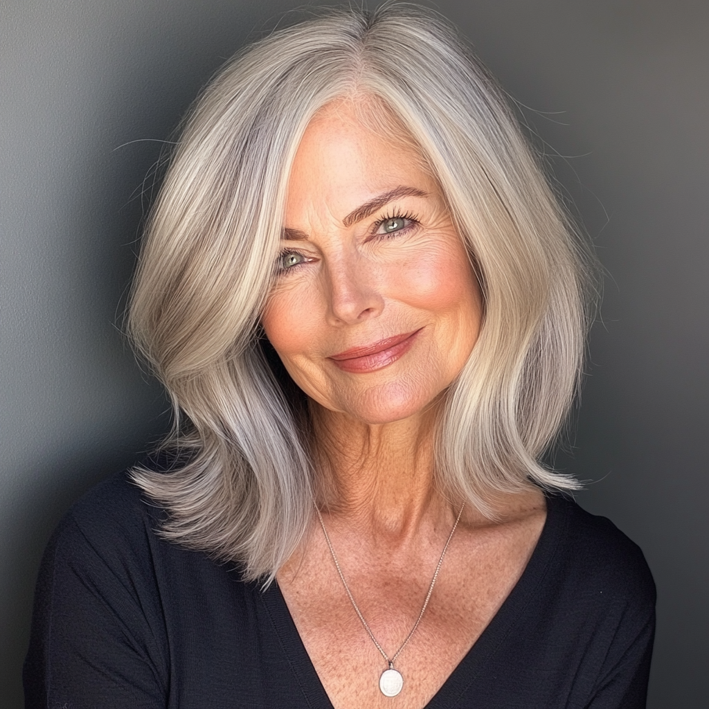 capecod8999 A pretty 70 year old woman with a Sleek Long Bob 5557e6c0 d9c1 4240 87ff 14f3e6e2f70c 0